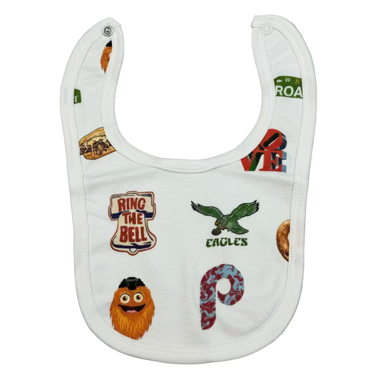 Philadelphia Icons Bib