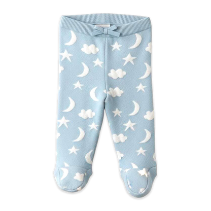 Moon & Stars Dream Knit Kimono Top & Pant Set (Organic)