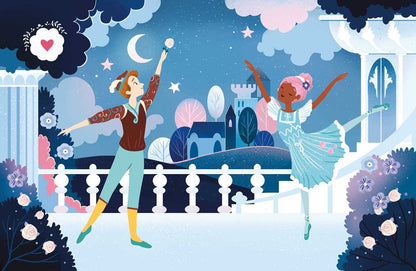 Glittery Dancers Sticker Book by SARA UGOLOTTI