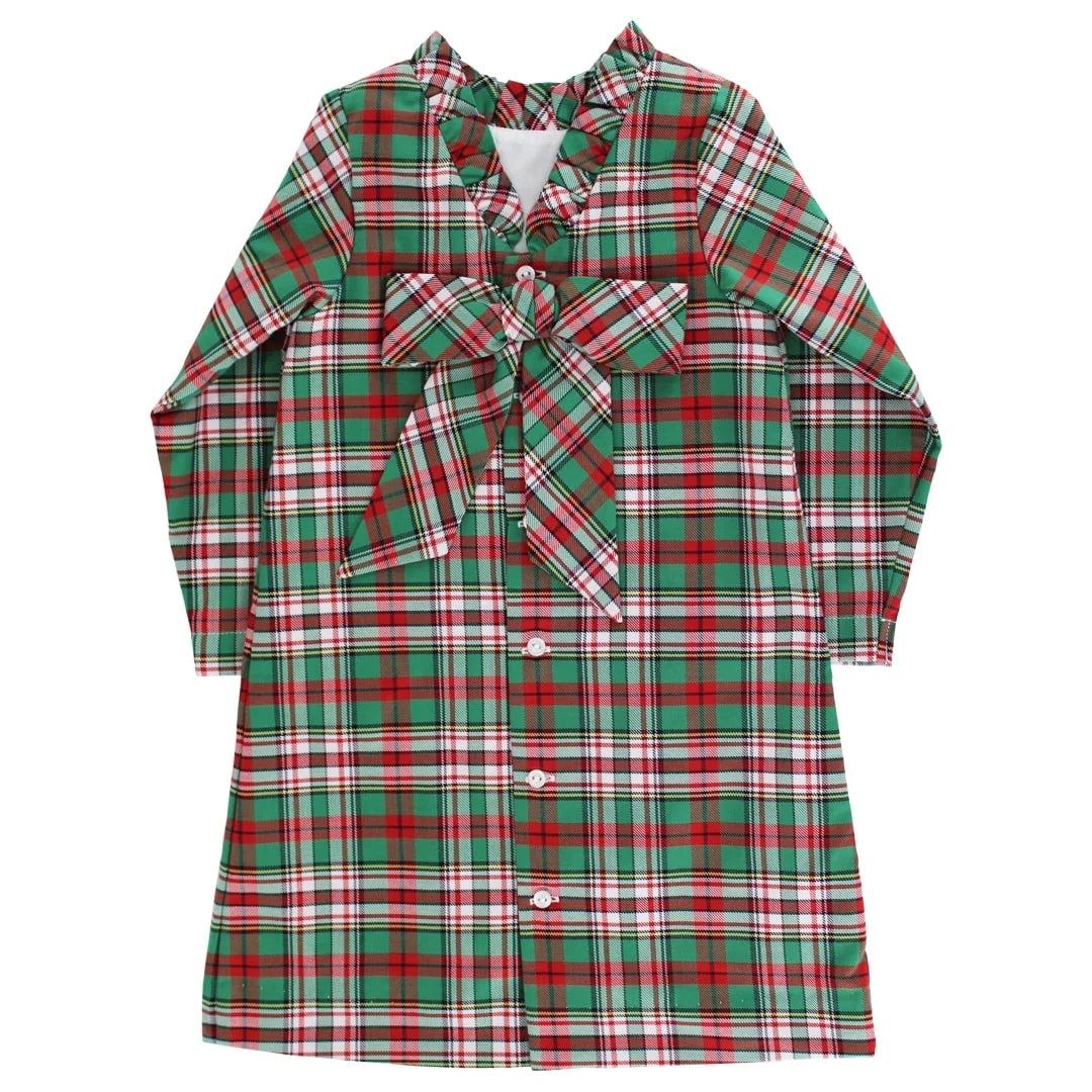 Bailey Boy Christmas Plaid Aline Dress