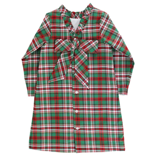 Bailey Boy Christmas Plaid Aline Dress