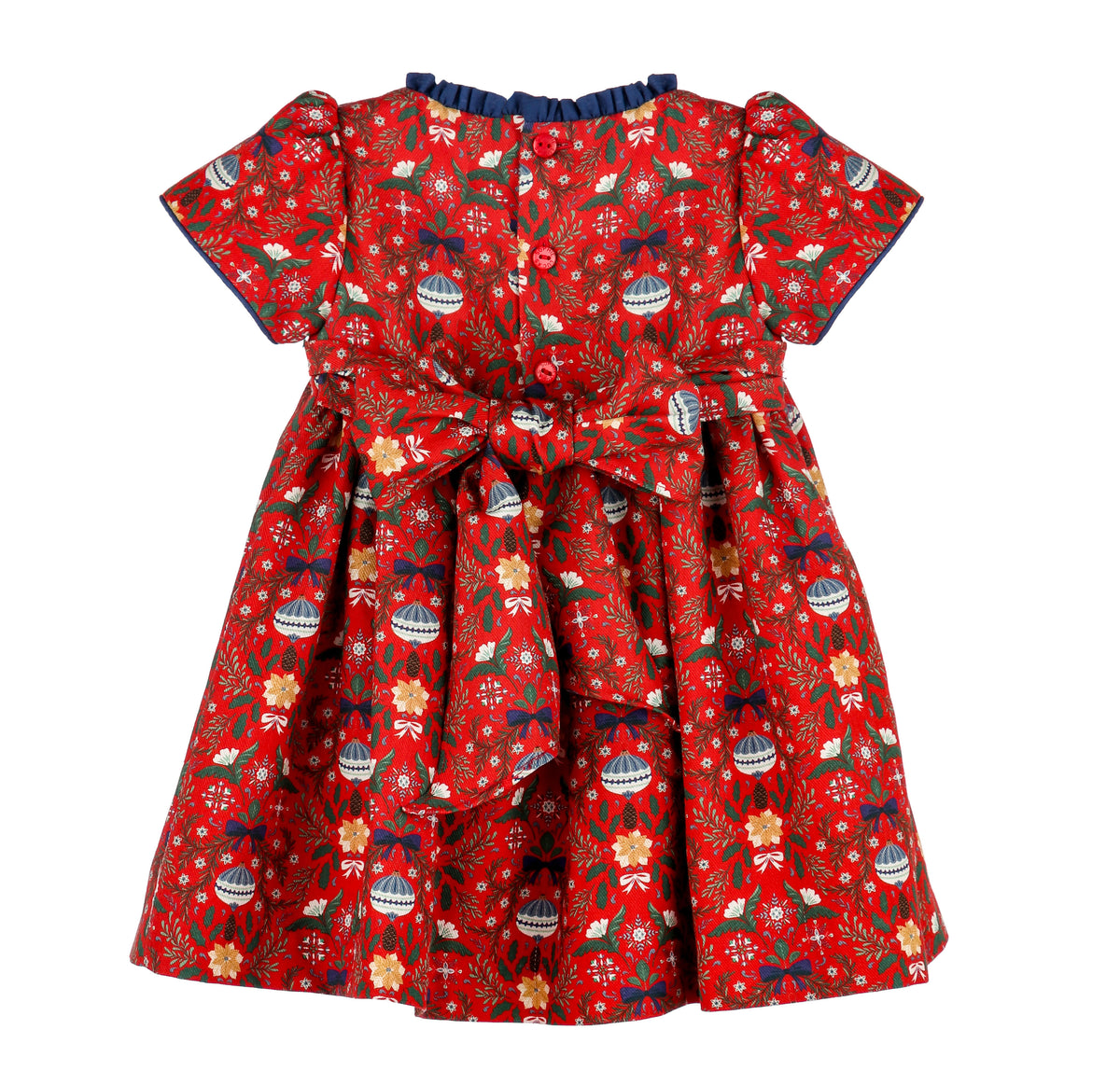 Sophie & Lucus Santa's Sweetheart Dress, Red