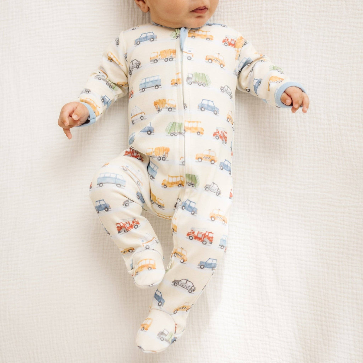 Magnolia Baby On the Go! Zip Footie