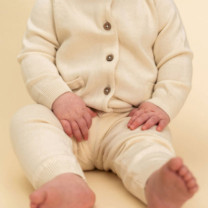 Milan Knit Baby Pocket Pants (Organic Cotton)