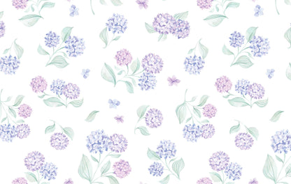 Hydrangea Ruffle Footie