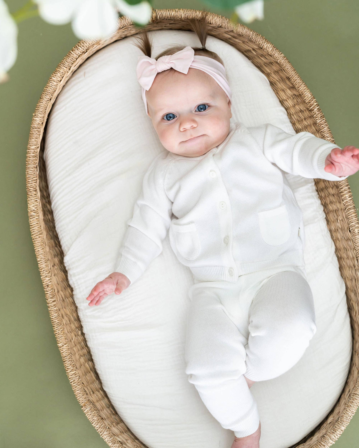 Milan Knit Baby Pocket Pants (Organic Cotton)
