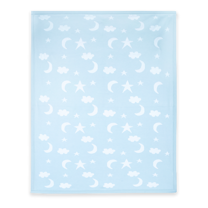 Moon & Stars Dream Organic Baby Jacquard Knit Blanket