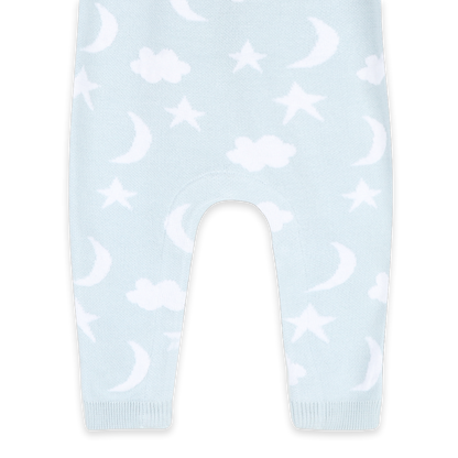 Moon & Stars Dream Knit Jumpsuit Romper (Organic Cotton)