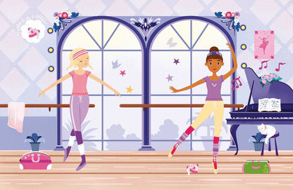Glittery Dancers Sticker Book by SARA UGOLOTTI