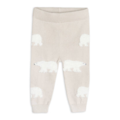 Polar Bear Baby Sweater Pullover & Pants (Organic Cotton)
