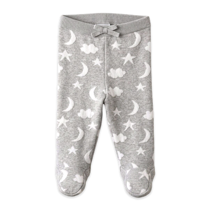 Moon & Stars Dream Knit Kimono Top & Pant Set (Organic)