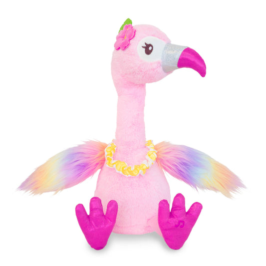 Sunset Susie (Tropical Flamingo Singing Luau Summer Plush)