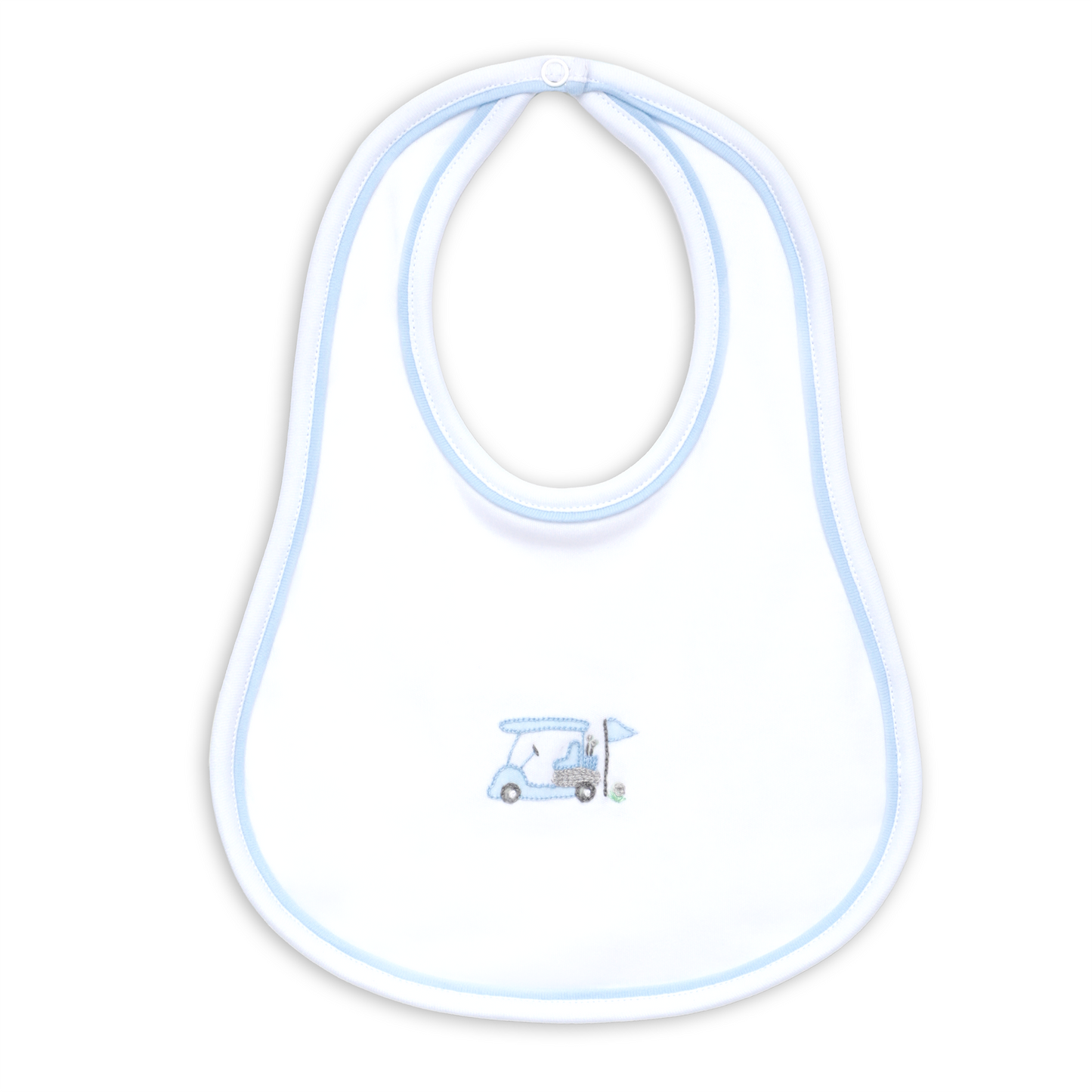 Little Golfer Bib - Light Blue