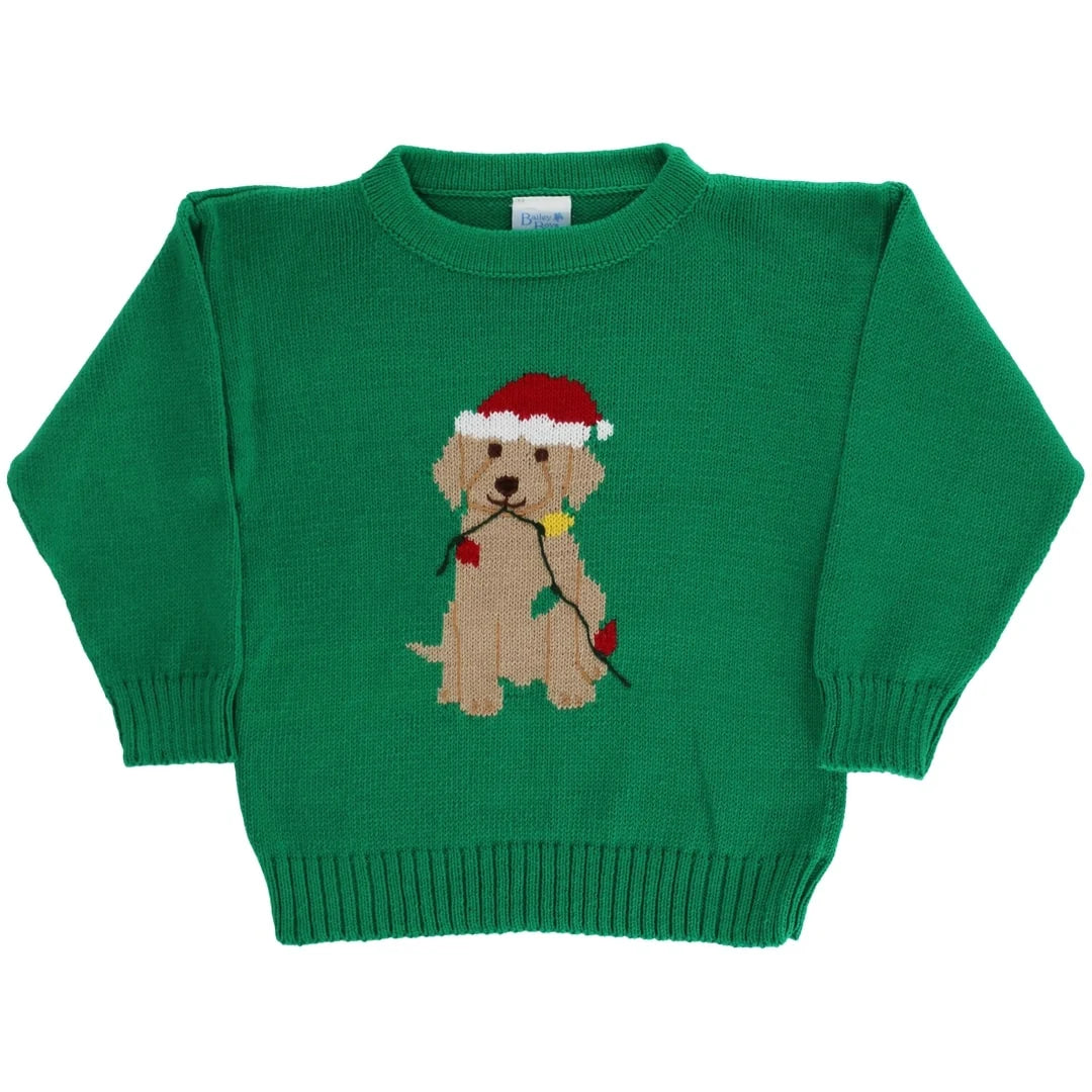 Bailey Boys Crew Neck Sweater - Christmas on Kelly