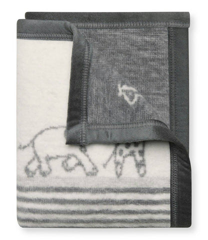 ChappyWrap Jungle Walk Grey Mini Blanket