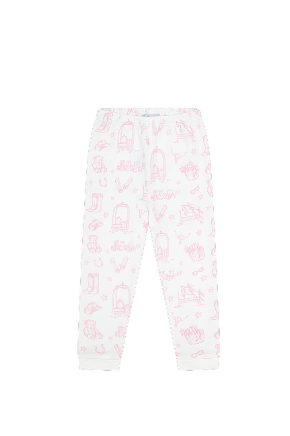 Nellapima Pink Lone Star Toile Pajamas