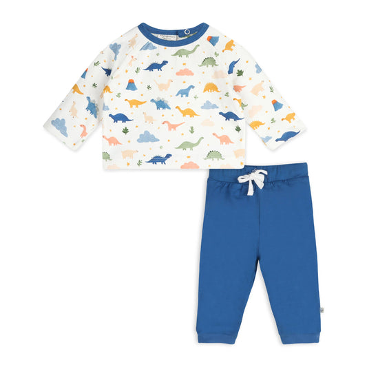 Dino Baby Tee & Jogger (Organic Jersey)