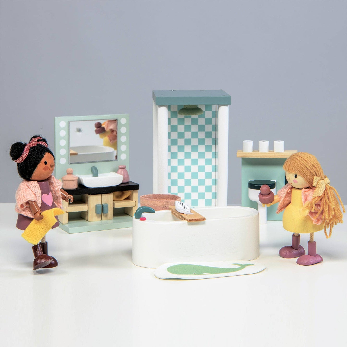 Tender Leaf Dolls House Bathroom Furniture