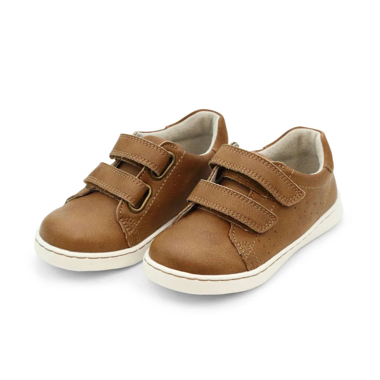 L'Amour Kyle Double Strap Sneaker-Chestnut