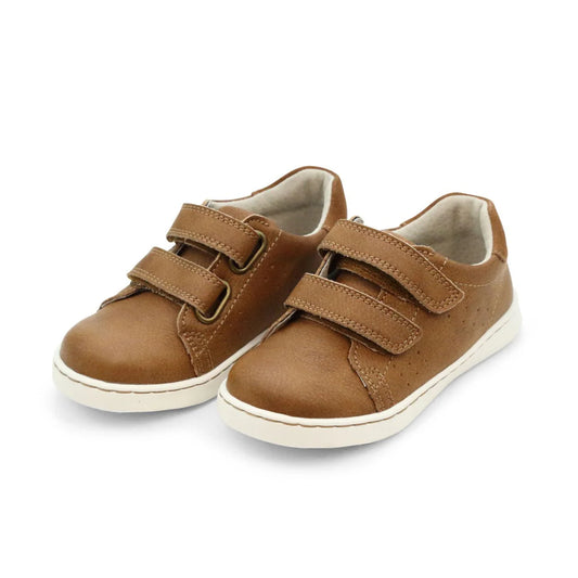 L'Amour Kyle Double Strap Sneaker-Chestnut