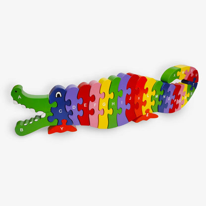 Wooden Puzzle Crocodile