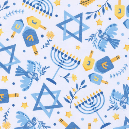 Hanukkah Nights Long Pajamas