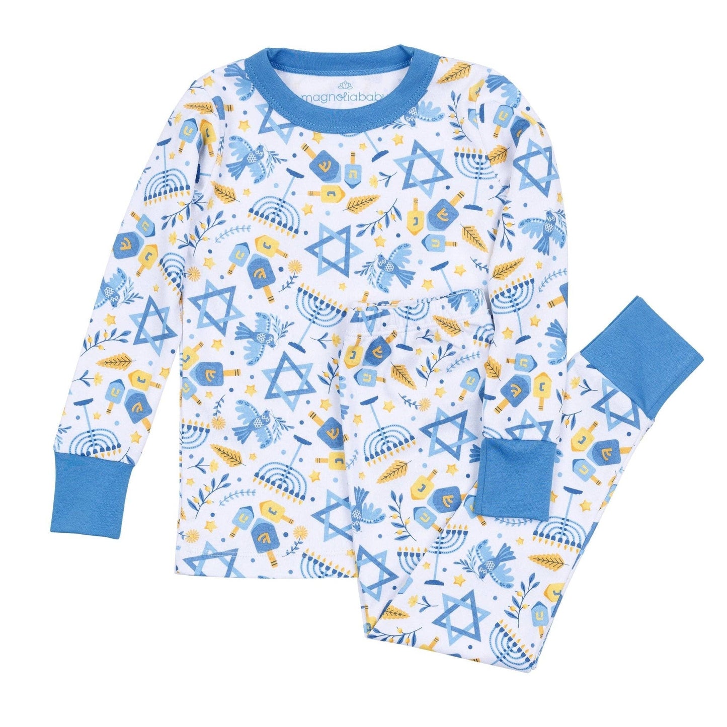 Hanukkah Nights Long Pajamas