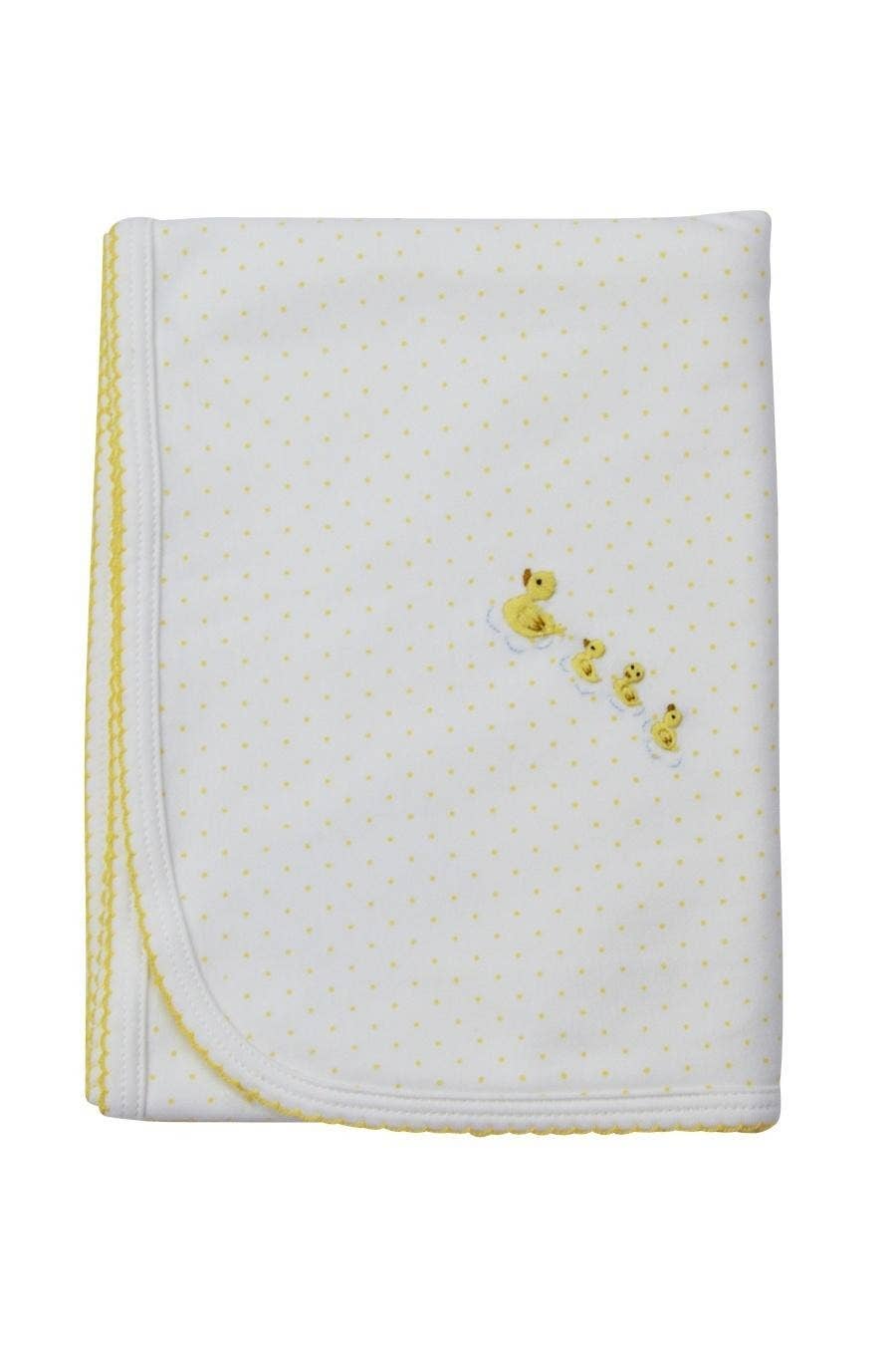 Duckies Pima Cotton Baby Blanket