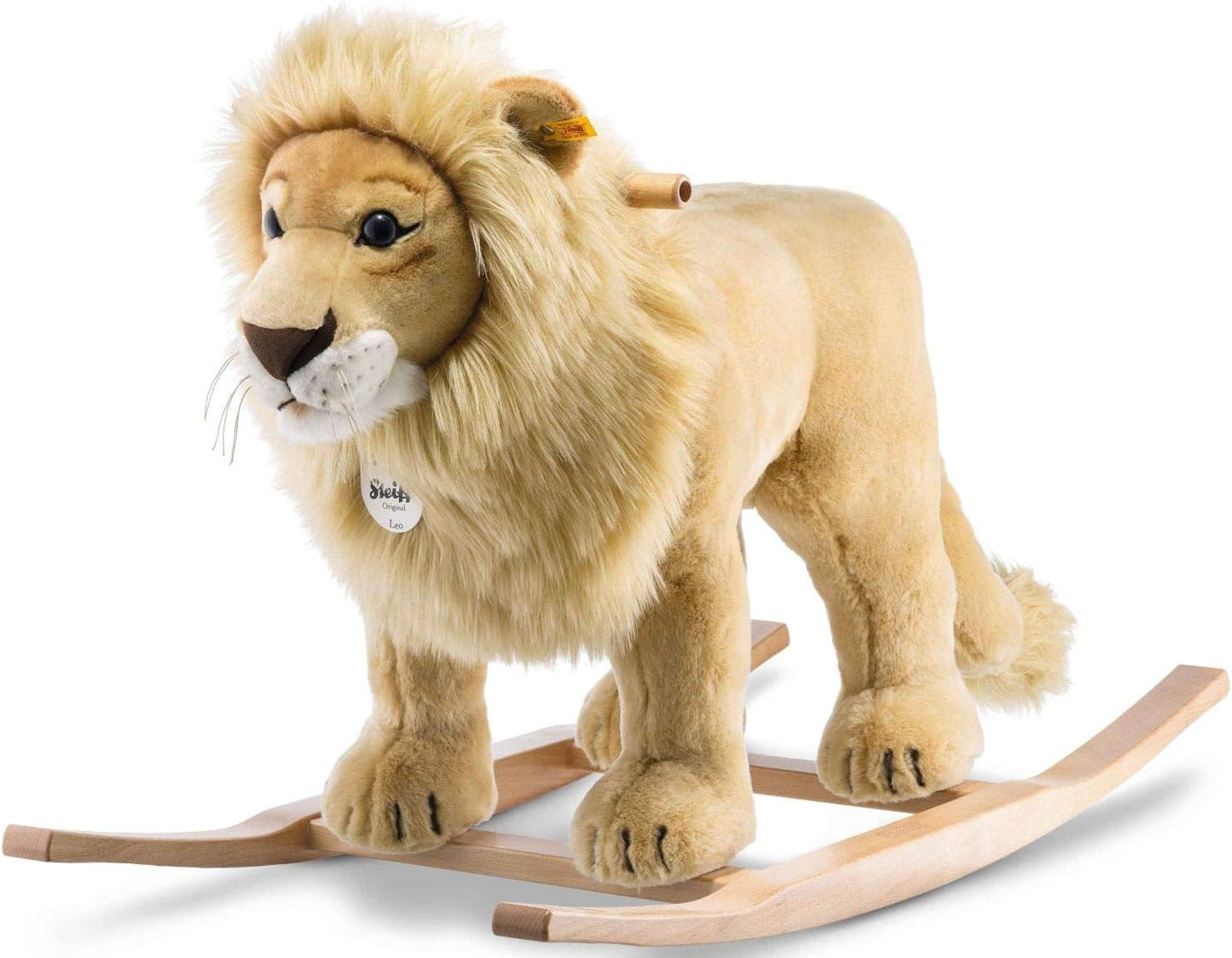 Steiff Rocking animal Leo Lion, golden blond