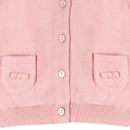 Milan Knit Baby Button Cardigan Sweater (Organic Cotton)