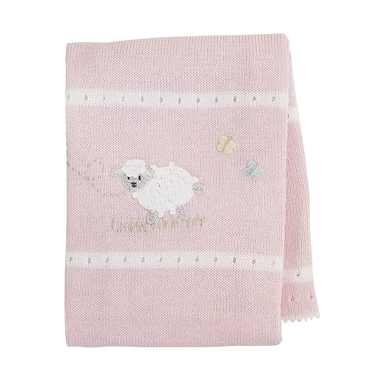 Lamb Baby Blanket