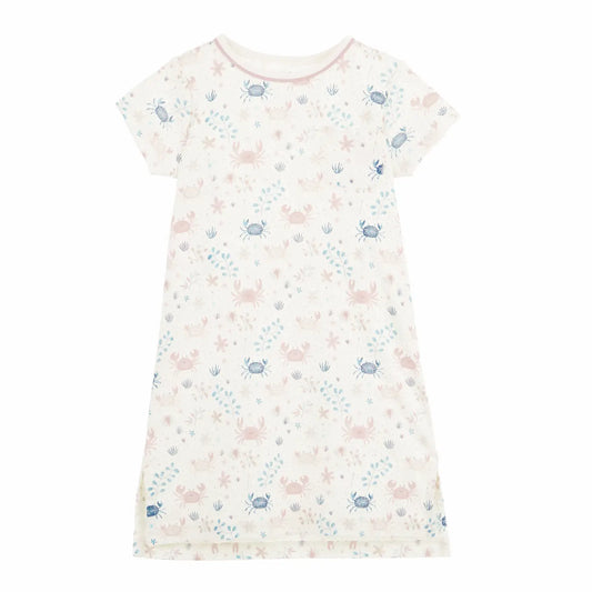 Crabby Cove Nightdress- Dusty Rose