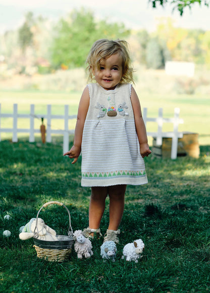 Easter Dress With Bunnies