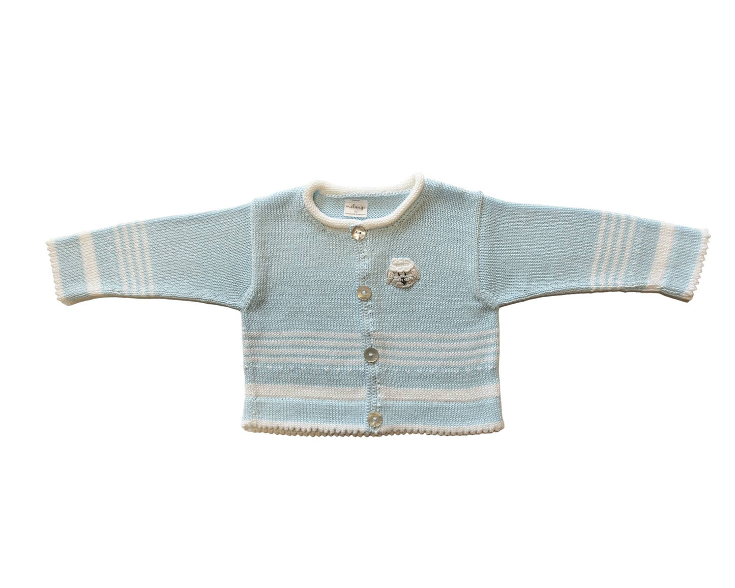 Lamb Cardigan - Blue