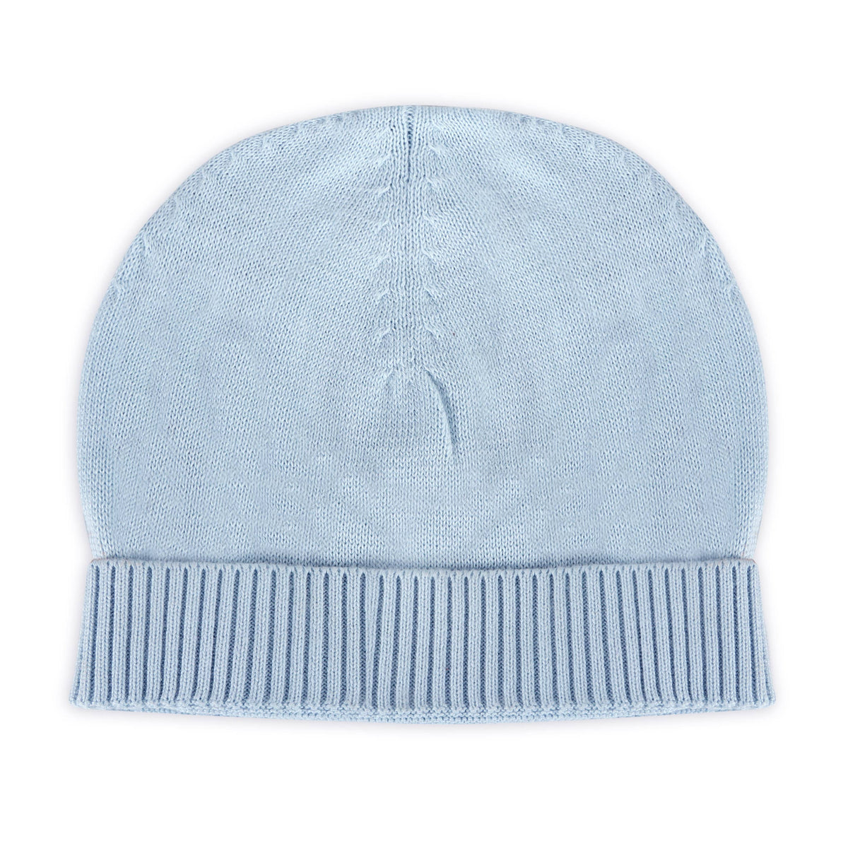 Milan Knit Classic Baby Round Beanie Hat (Organic Cotton)