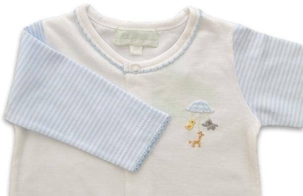 Baby Threads Animal mobile Boy Pima Cotton Baby Boy  Footie