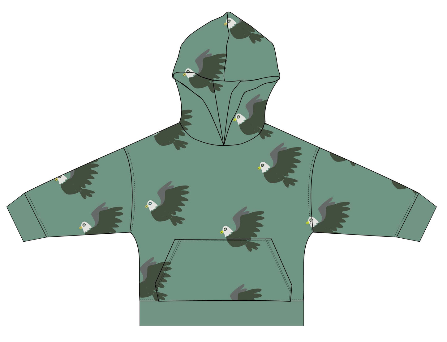 Hoodie - Eagle | Forest