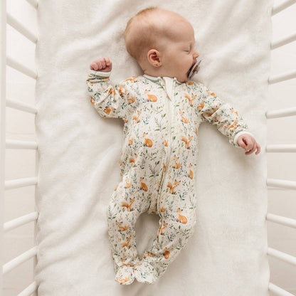 Magnolia Baby Fox Tales Zip Footie