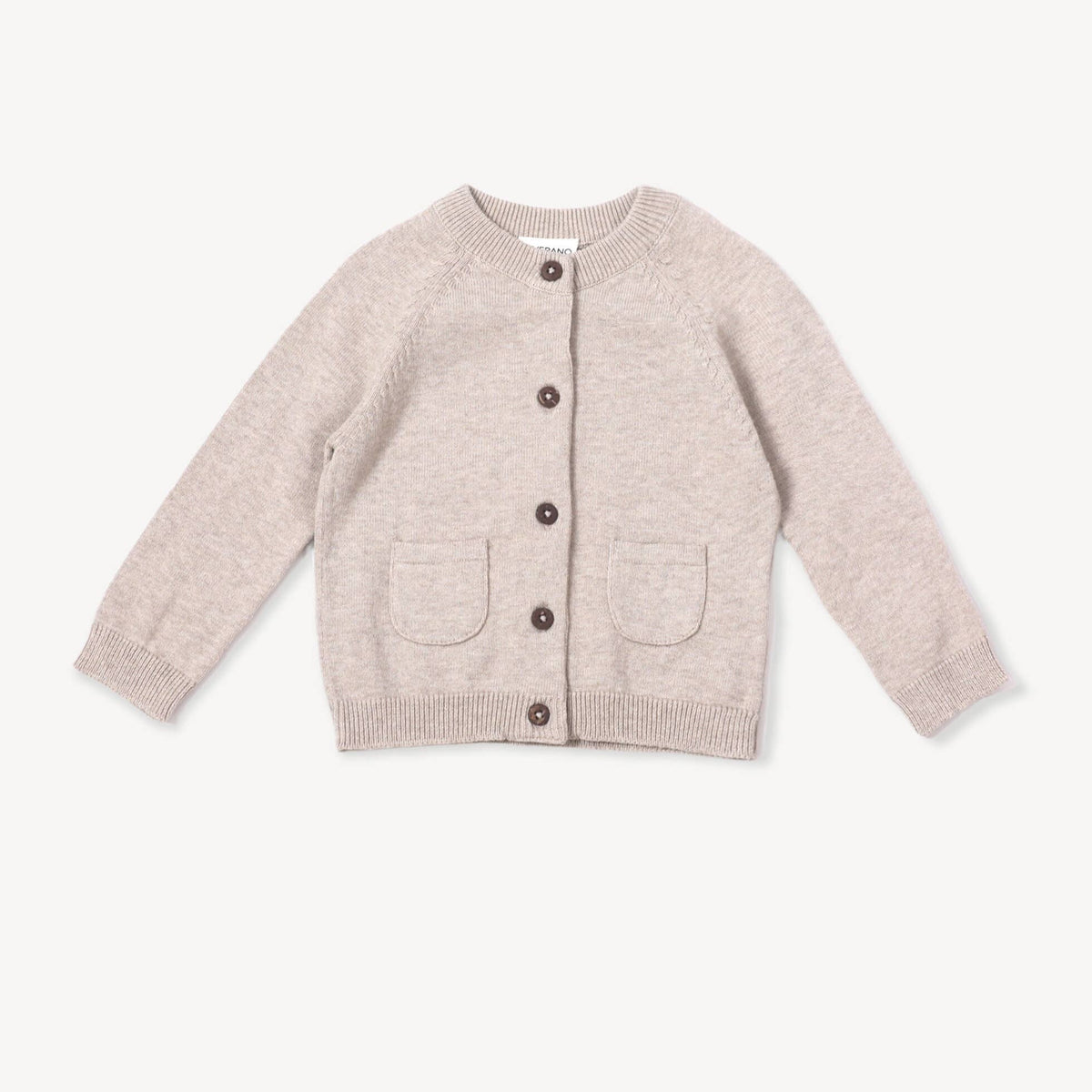 Milan Knit Baby Button Cardigan Sweater (Organic Cotton)