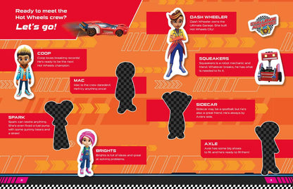 Hot Wheels Let's Race: Revved-Up Sticker Book by Orli Zuravicky
