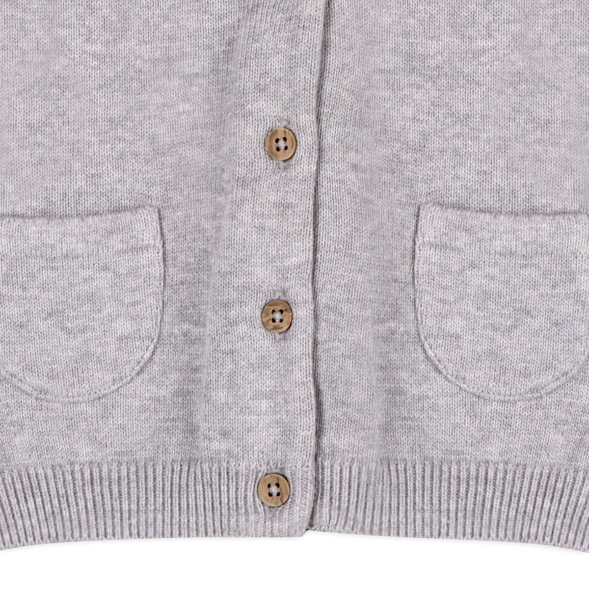 Milan Knit Baby Button Cardigan Sweater (Organic Cotton)