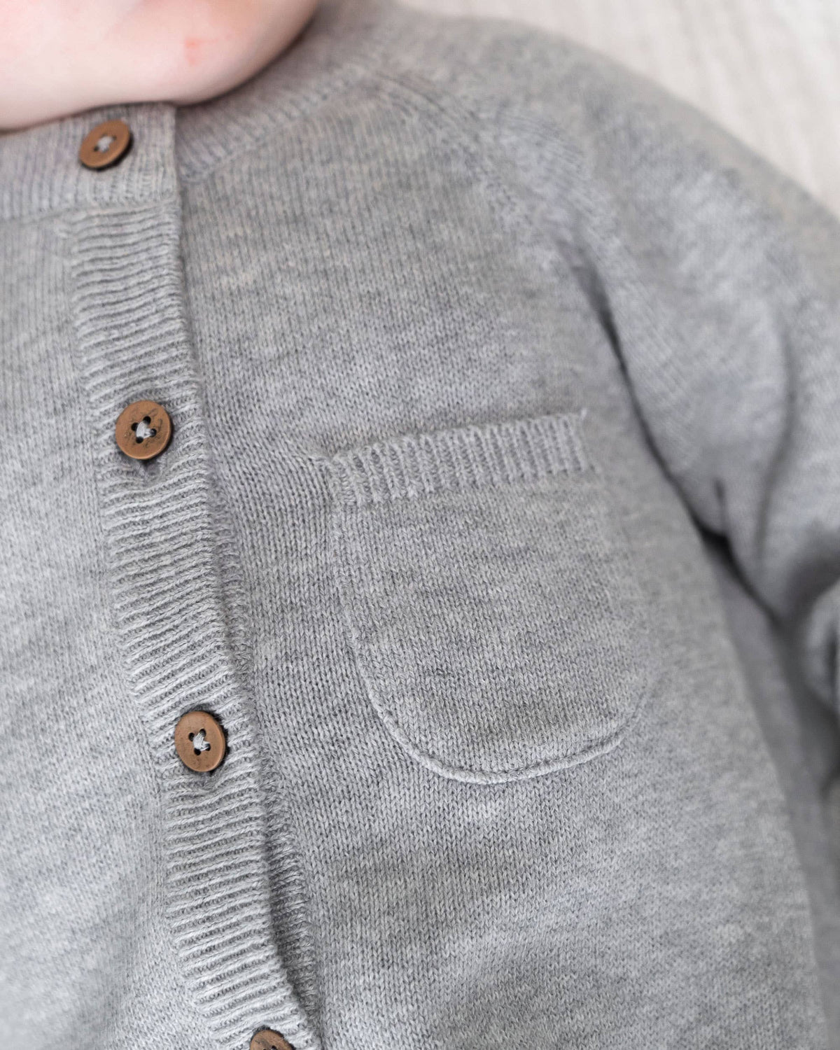 Milan Knit Baby Pocket Jumpsuit (Organic Cotton)