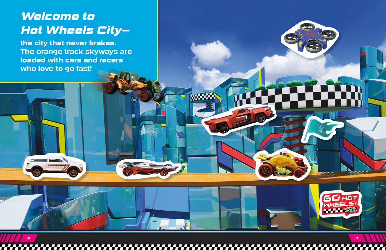 Hot Wheels Let's Race: Revved-Up Sticker Book by Orli Zuravicky