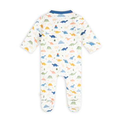 Dino Baby Footie (Organic Jersey)