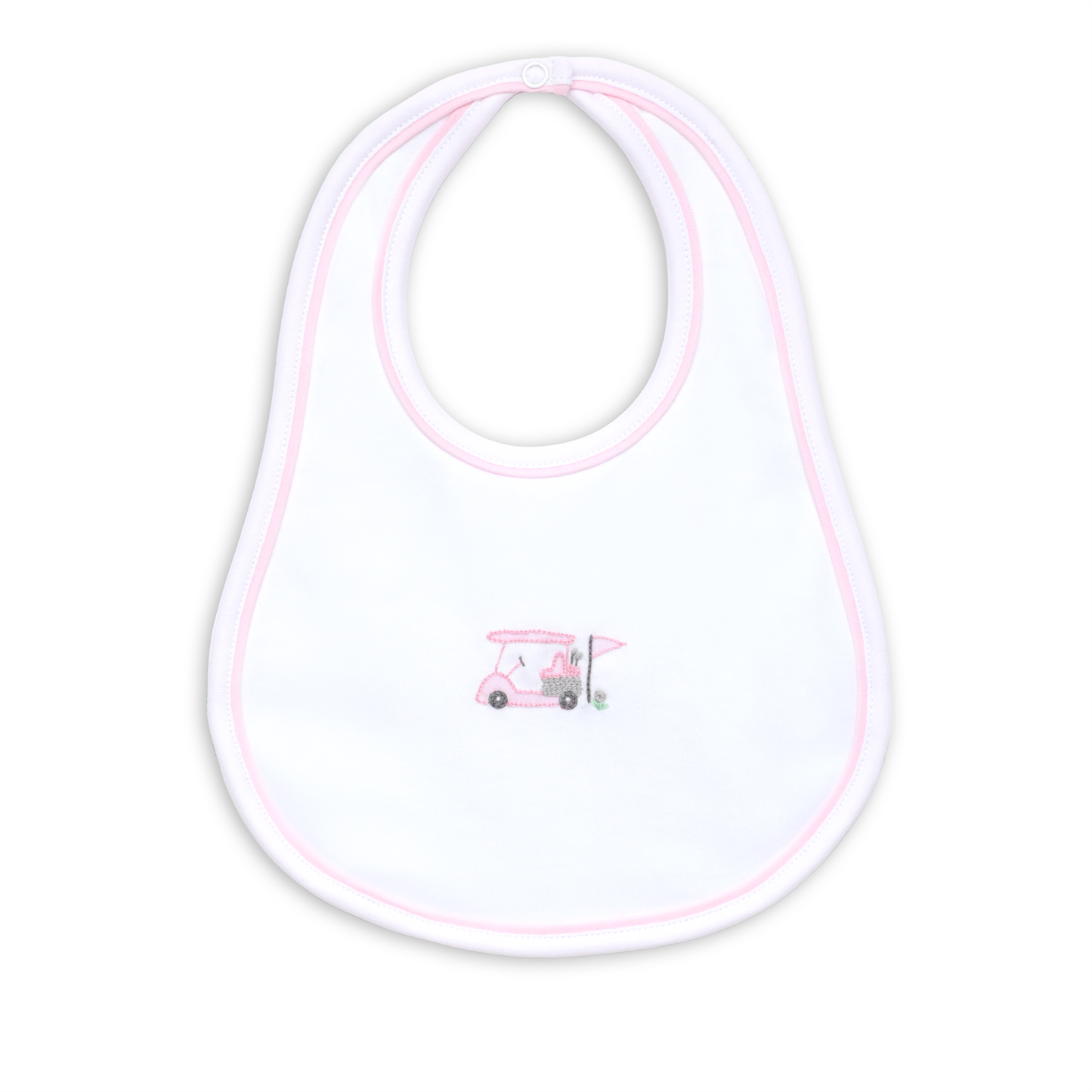 Little Golfer Bib - Pink