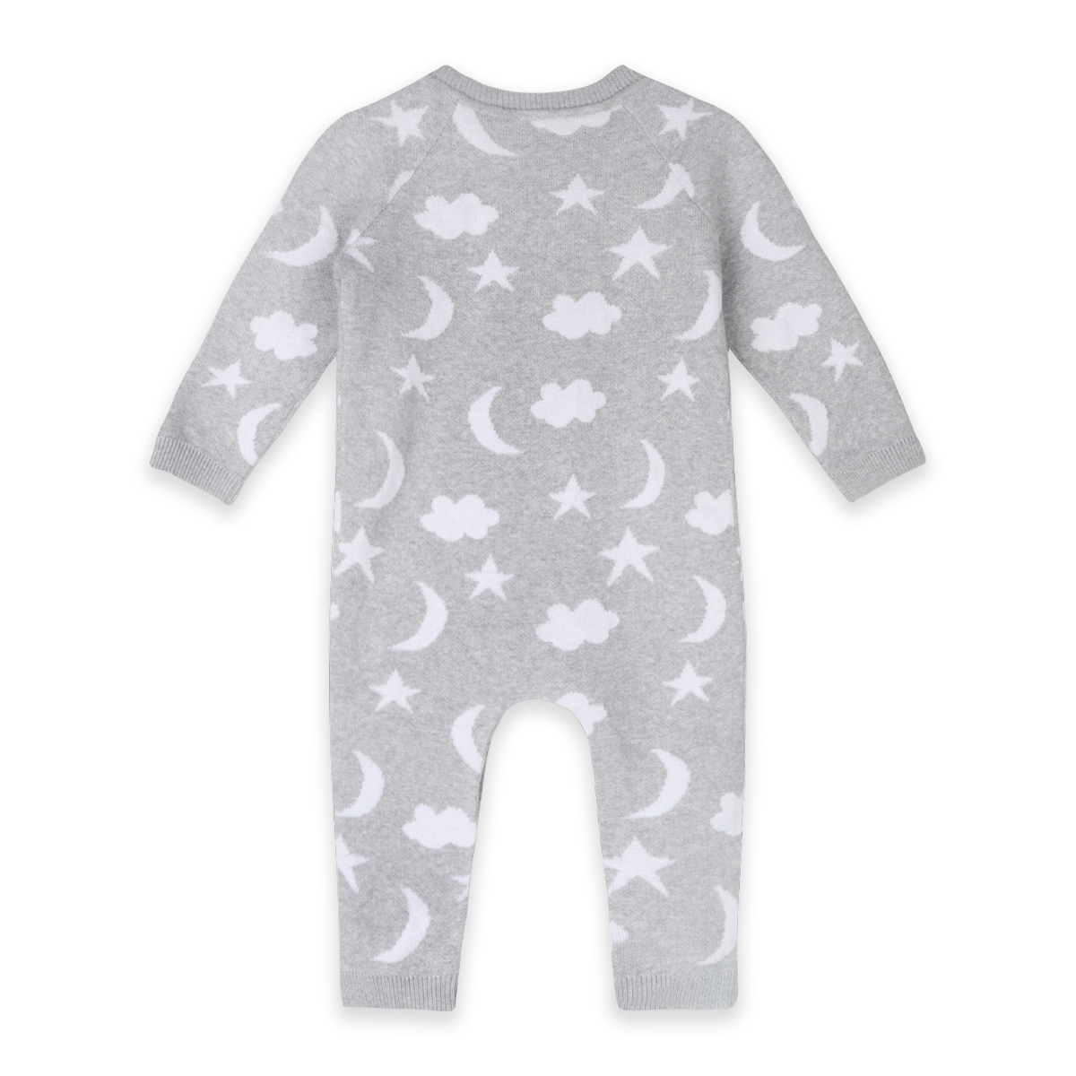 Moon & Stars Dream Knit Jumpsuit Romper (Organic Cotton)