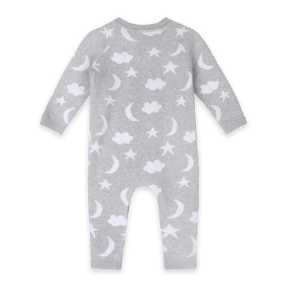 Moon & Stars Dream Knit Jumpsuit Romper (Organic Cotton)