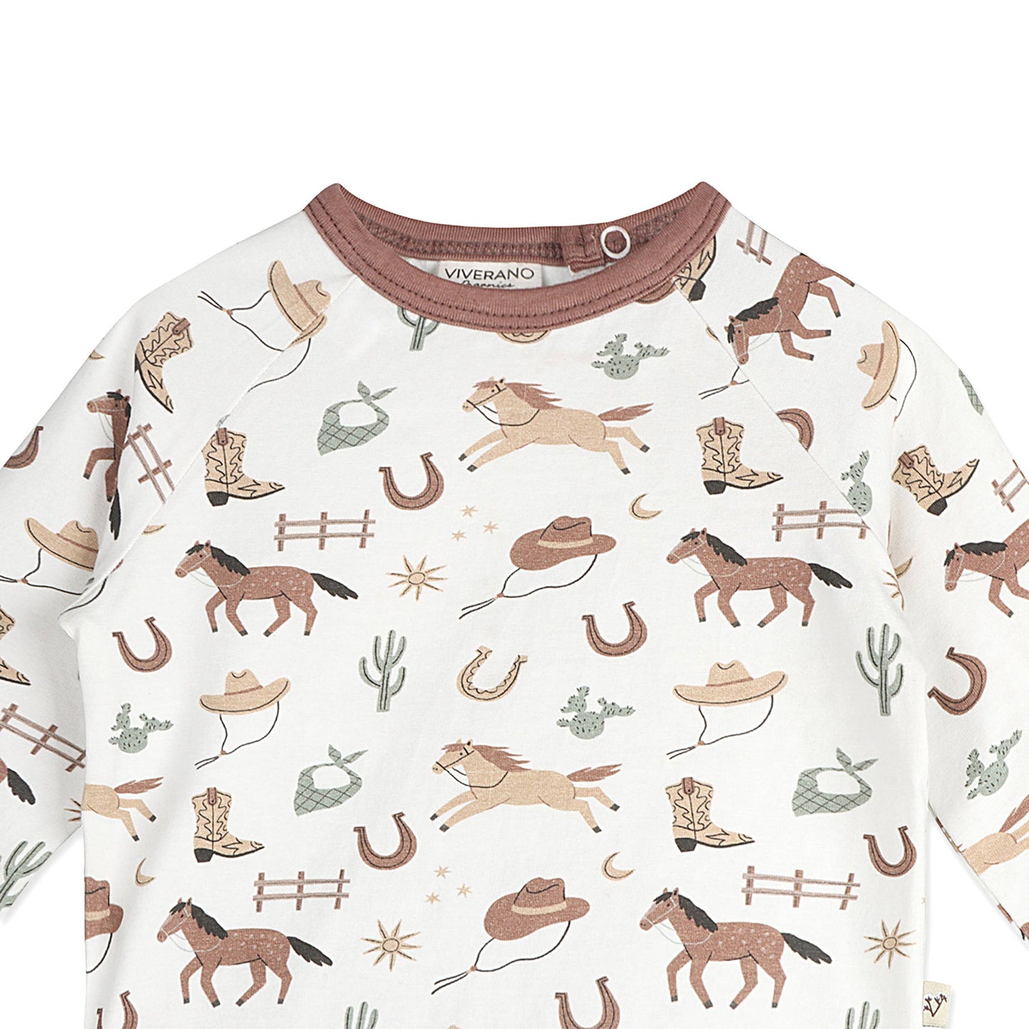 Howdy Horse Baby Tee & Jogger (Organic Jersey)