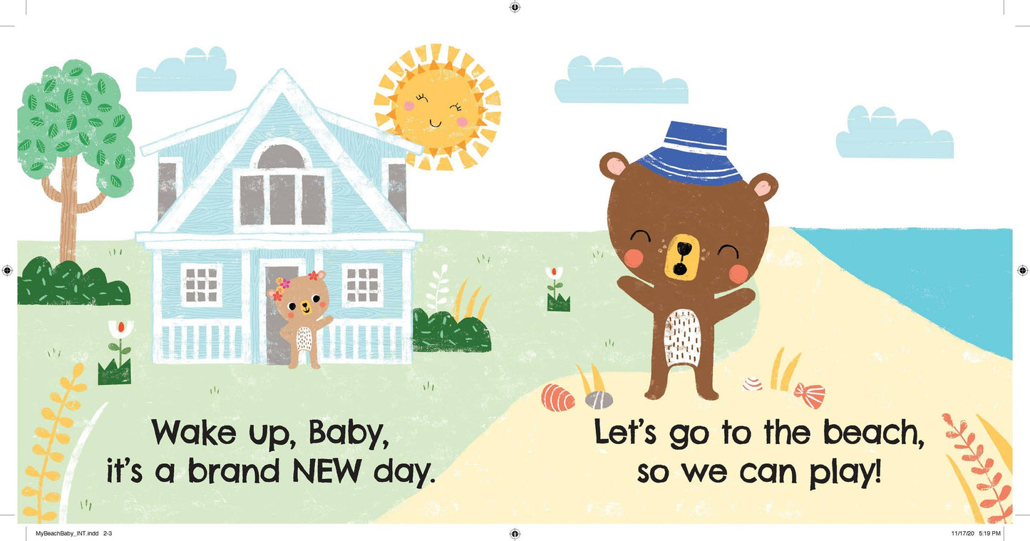 My Beach Baby (board book)