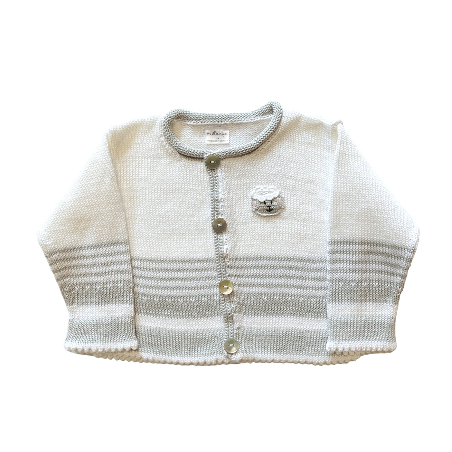 Lamb Cardigan - Grey